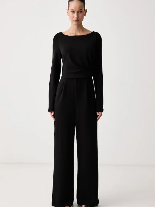 Zdjęcie produktu DKNY kombinezon damski czarny