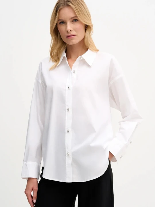 Zdjęcie produktu Dkny koszula bawełniana biały