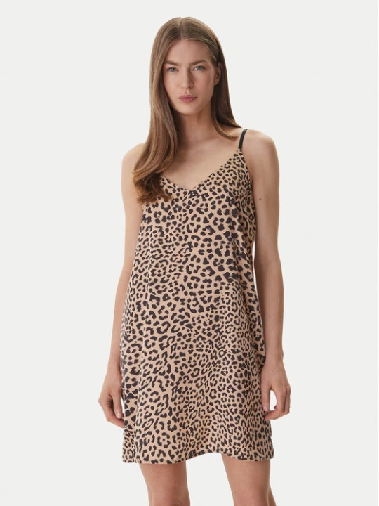 Zdjęcie produktu DKNY Koszula nocna YI60099 Beżowy Regular Fit