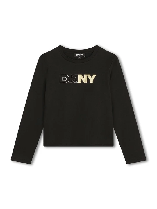 Zdjęcie produktu DKNY Koszulka w kolorze czarnym rozmiar: 116