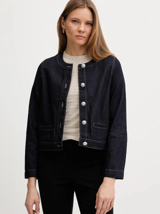 Zdjęcie produktu Dkny kurtka jeansowa granatowy