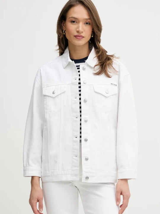 Zdjęcie produktu Dkny kurtka jeansowa biały