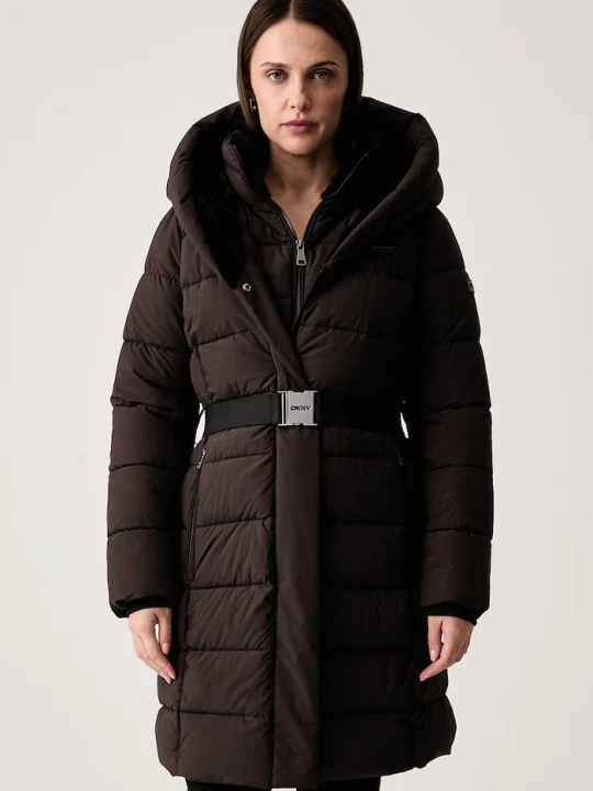 Zdjęcie produktu DKNY kurtka zimowa damska brązowy
