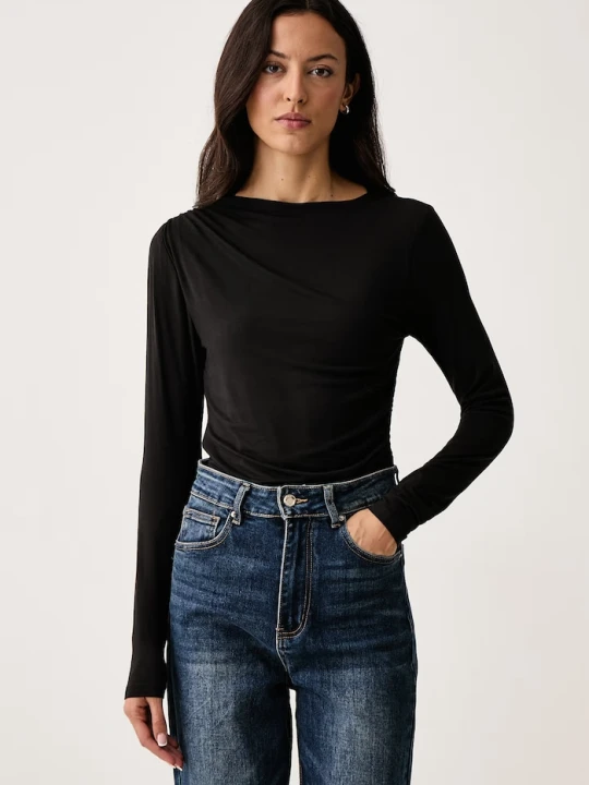 Zdjęcie produktu DKNY longsleeve damski czarny