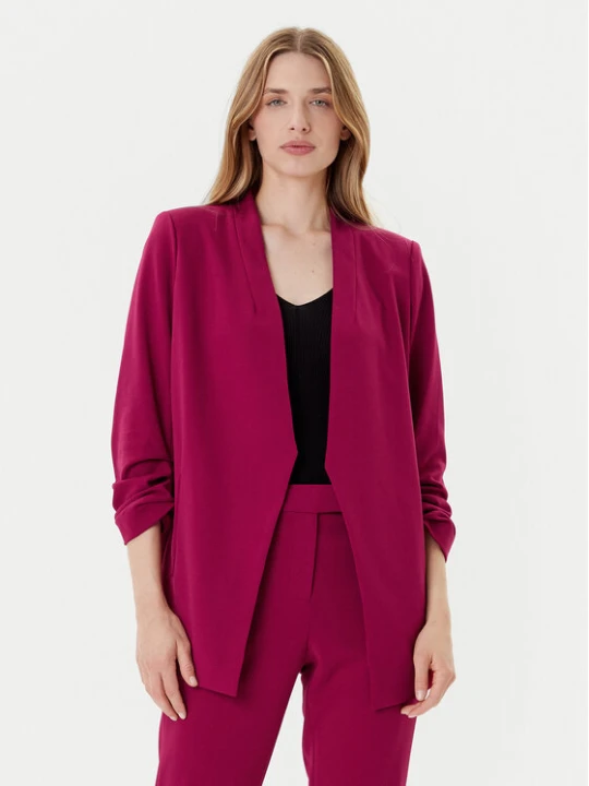 Zdjęcie produktu DKNY Marynarka P9RCAAWI Bordowy Regular Fit