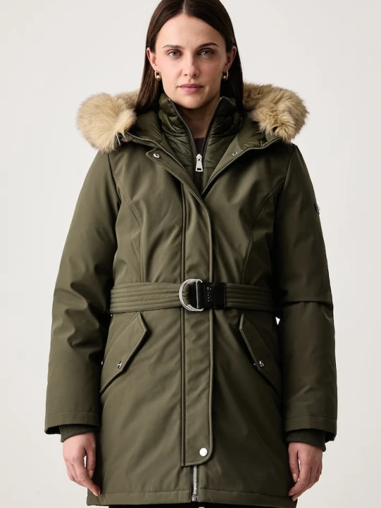 Zdjęcie produktu DKNY parka damska zielony