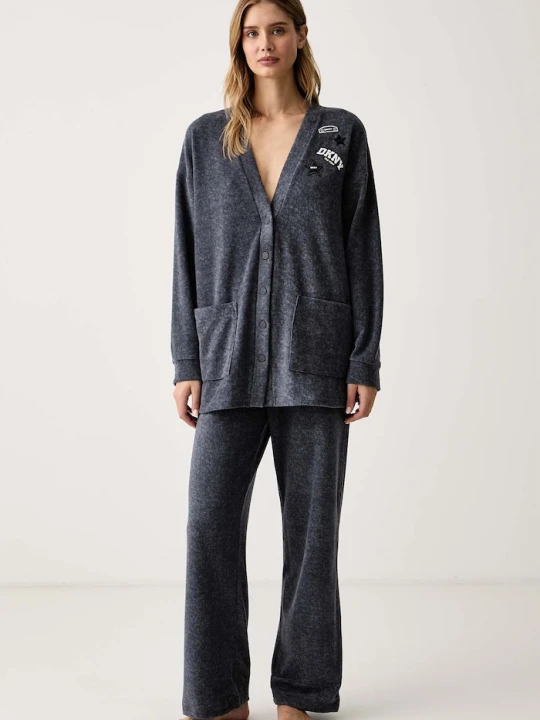 Zdjęcie produktu DKNY piżama damska szary