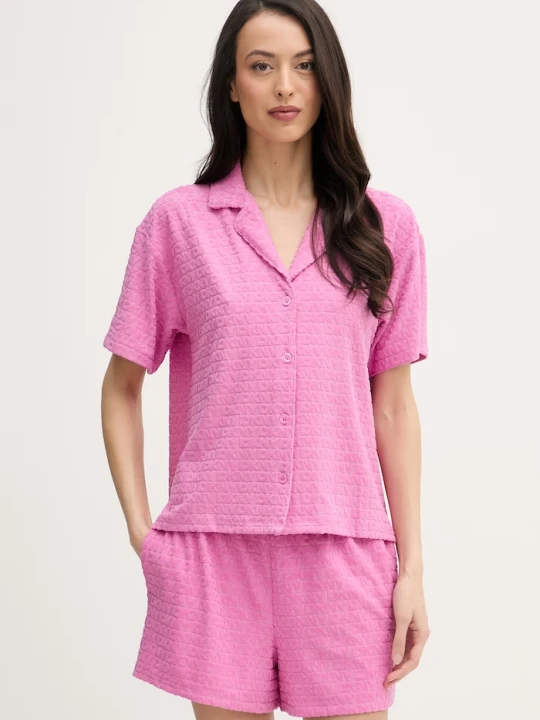 Zdjęcie produktu DKNY piżama dwuczęściowa damska różowy