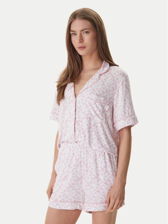 Zdjęcie produktu DKNY Piżama YI50058 Różowy Regular Fit