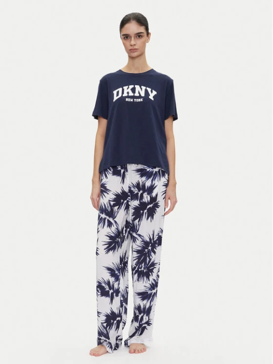 Zdjęcie produktu DKNY Piżama YI70052 Granatowy Regular Fit