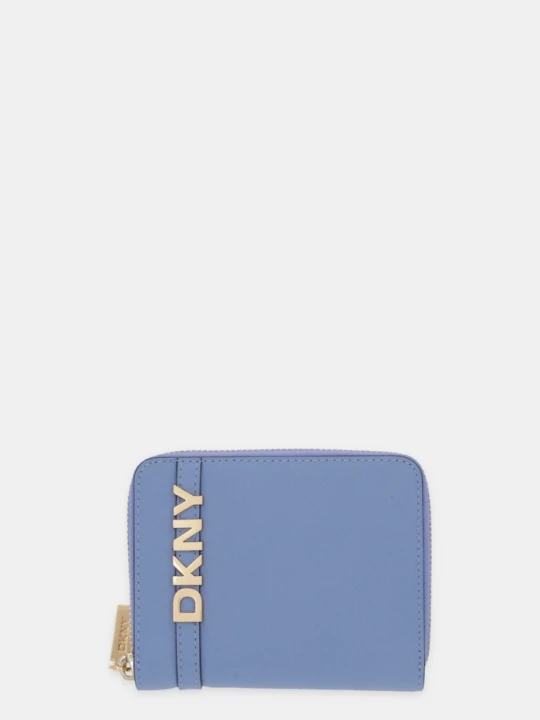Zdjęcie produktu Dkny portfel skórzany niebieski