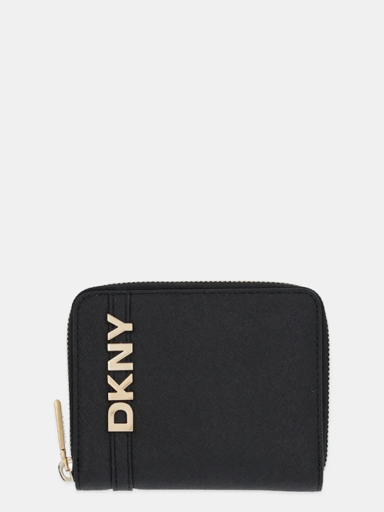 Zdjęcie produktu Dkny portfel skórzany czarny