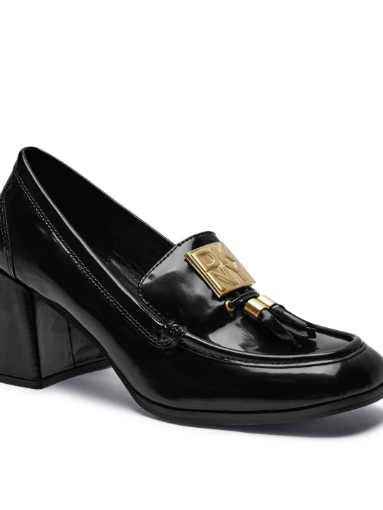 Zdjęcie produktu DKNY Skórzane loafersy PRIELLA czarny