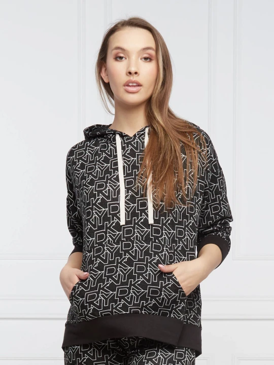 Zdjęcie produktu DKNY SLEEPWEAR Góra od piżamy czarny