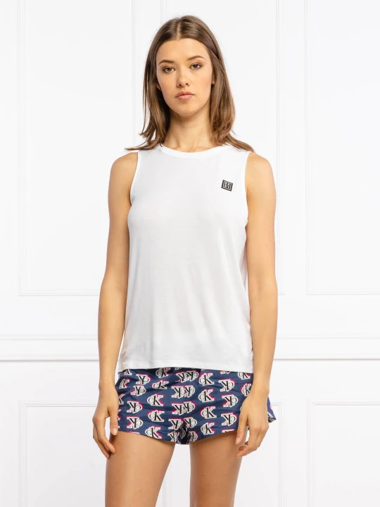 Zdjęcie produktu DKNY SLEEPWEAR Góra od piżamy | Regular Fit biały