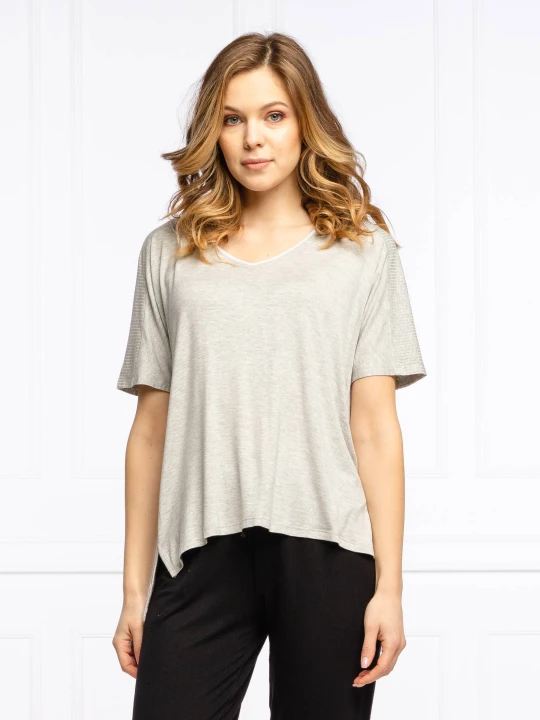 Zdjęcie produktu DKNY SLEEPWEAR Góra od piżamy | Straight fit szary