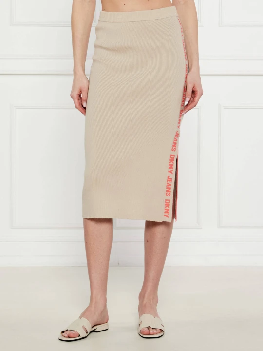 Zdjęcie produktu DKNY Spódnica beżowy