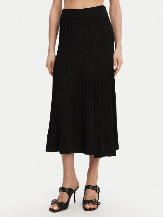 Zdjęcie produktu DKNY Spódnica plisowana P4JRAT77 Czarny Regular Fit