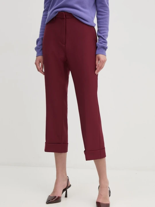 Zdjęcie produktu DKNY spodnie bordowy