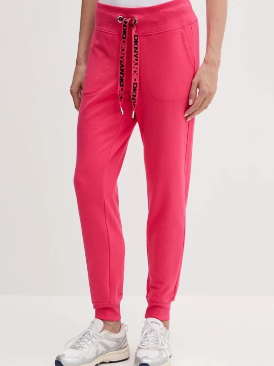 Zdjęcie produktu DKNY spodnie dresowe różowy