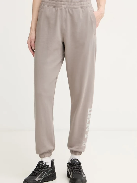Zdjęcie produktu DKNY spodnie dresowe damskie beżowy