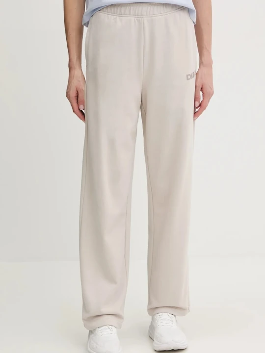 Zdjęcie produktu DKNY spodnie dresowe beżowy