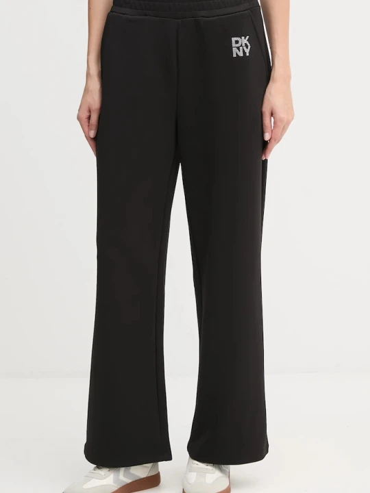 Zdjęcie produktu Dkny spodnie dresowe KNIT PANTS czarny