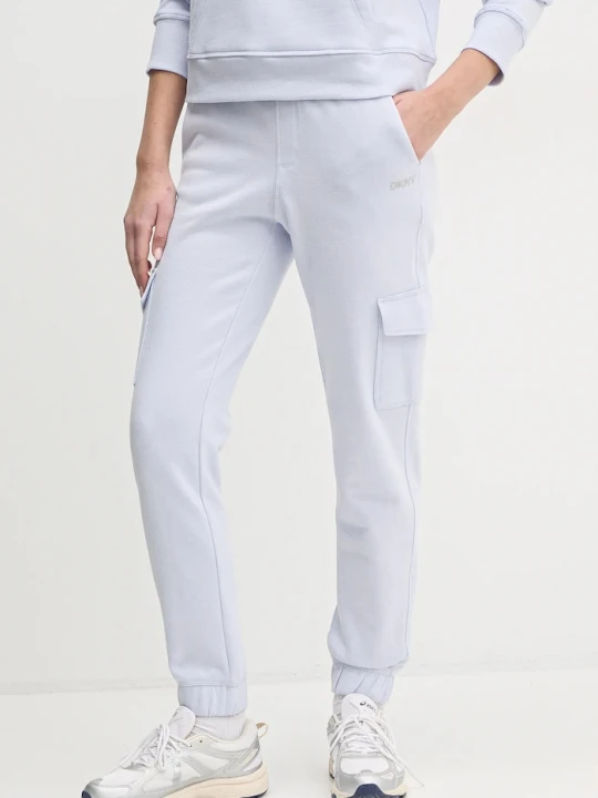 Zdjęcie produktu Dkny spodnie dresowe niebieski