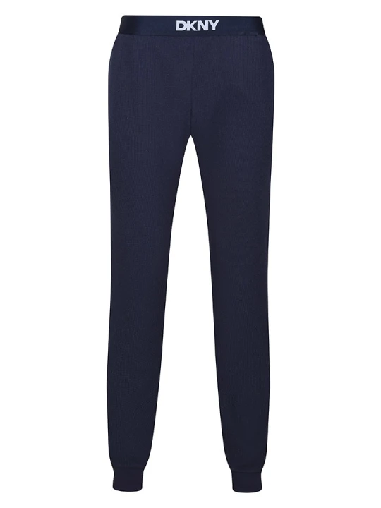 Zdjęcie produktu DKNY Spodnie dresowe w kolorze granatowym rozmiar: XL