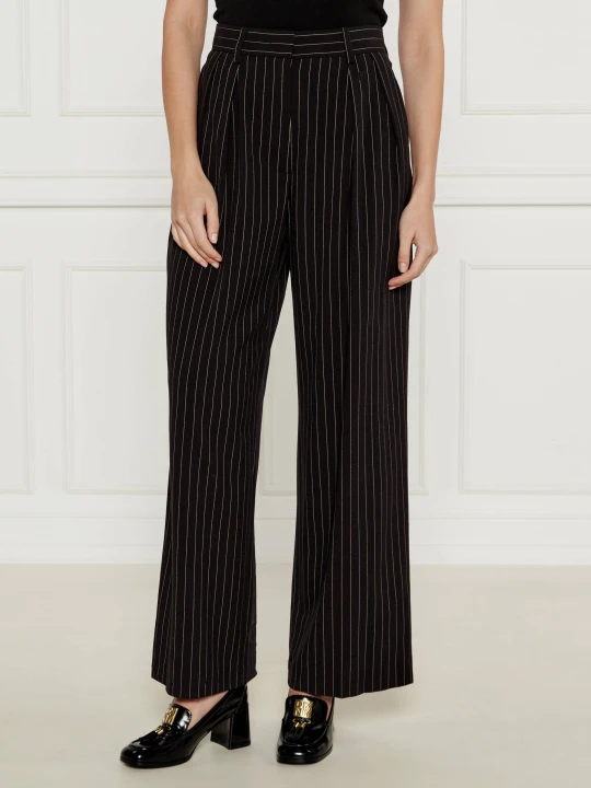 Zdjęcie produktu DKNY Spodnie | flare fit czarny
