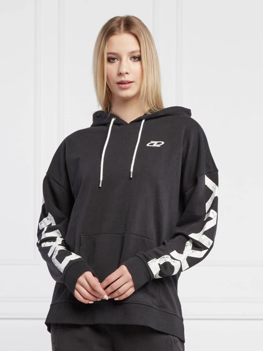 Zdjęcie produktu DKNY Sport Bluza EXPLODED CRACKLE LOG | Loose fit czarny