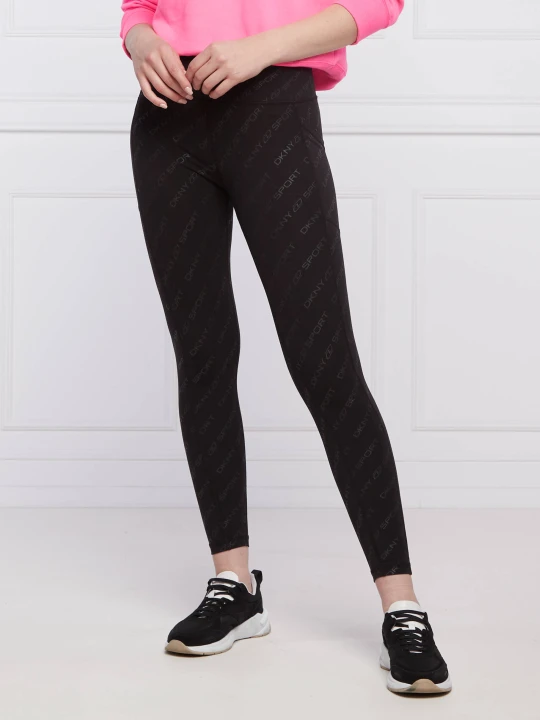 Zdjęcie produktu DKNY Sport Legginsy | Slim Fit czarny