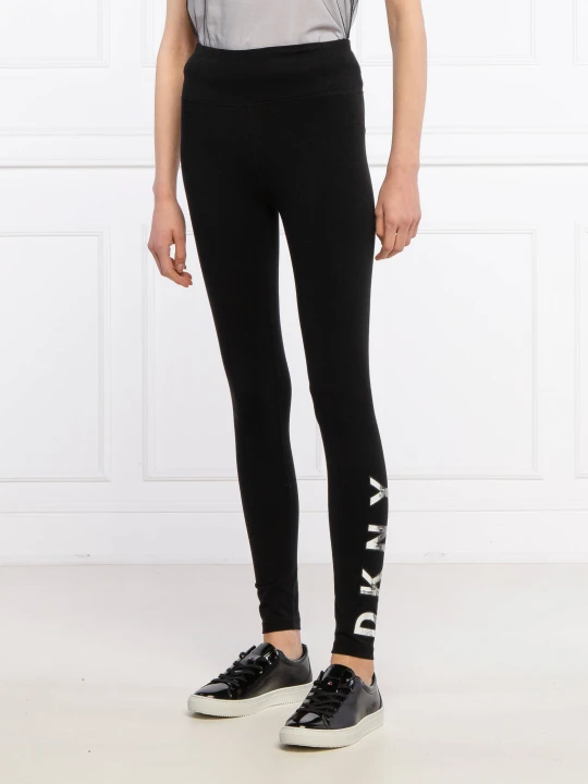 Zdjęcie produktu DKNY Sport Legginsy | Slim Fit czarny