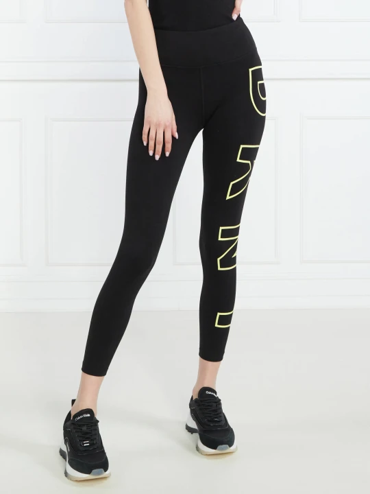 Zdjęcie produktu DKNY Sport Legginsy | Slim Fit | high waist czarny