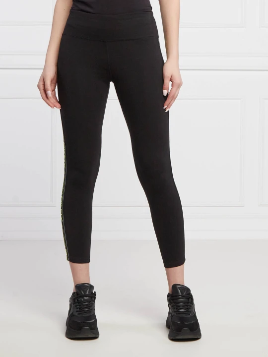 Zdjęcie produktu DKNY Sport Legginsy | Slim Fit | high waist czarny