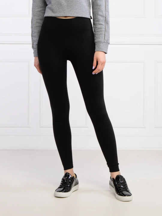 Zdjęcie produktu DKNY Sport Legginsy TECHNO | Slim Fit czarny