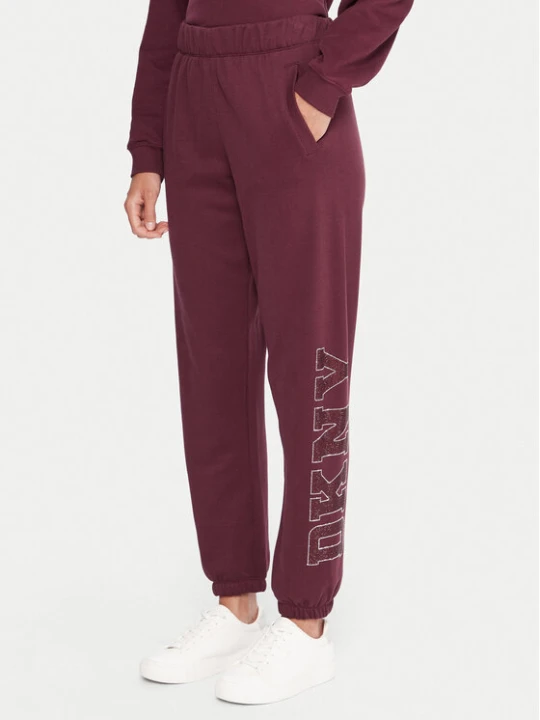 Zdjęcie produktu DKNY Sport Spodnie dresowe DP5P3737 Bordowy Regular Fit