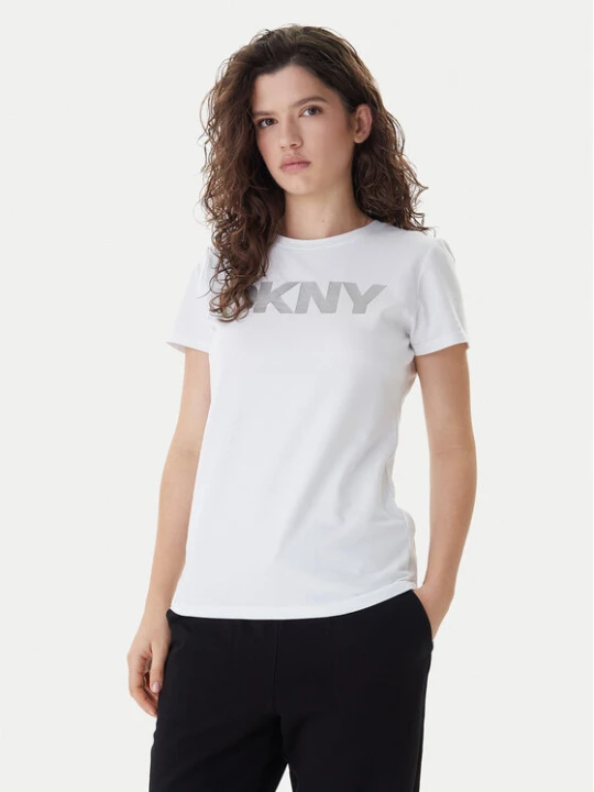 Zdjęcie produktu DKNY Sport T-Shirt DP5T9923 Biały Regular Fit