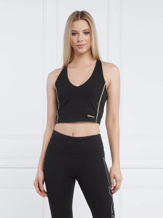 Zdjęcie produktu DKNY Sport Top | Cropped Fit czarny