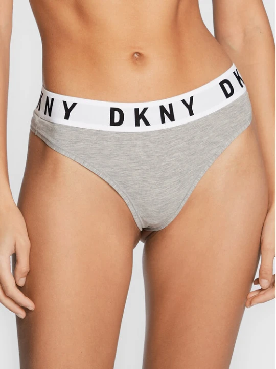 Zdjęcie produktu DKNY Stringi DK4529 Szary