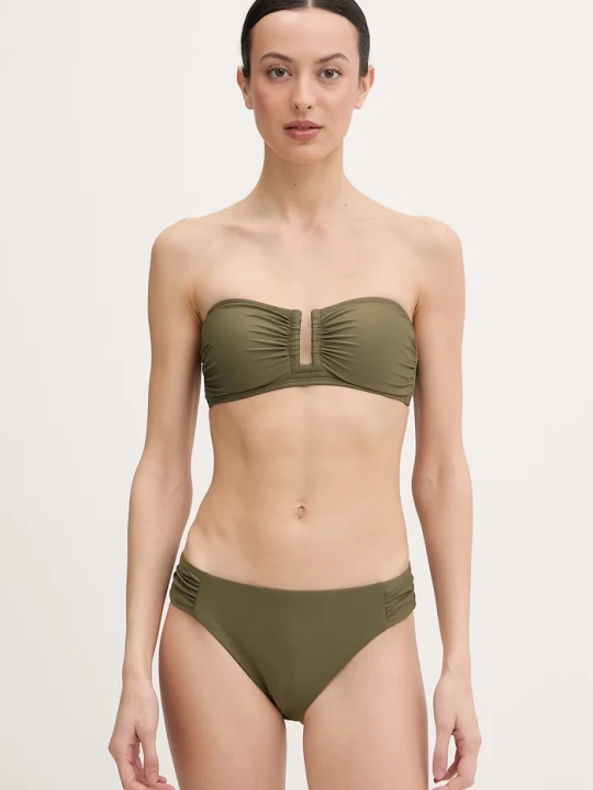 Zdjęcie produktu DKNY strój kąpielowy dwuczęściowy damski zielony