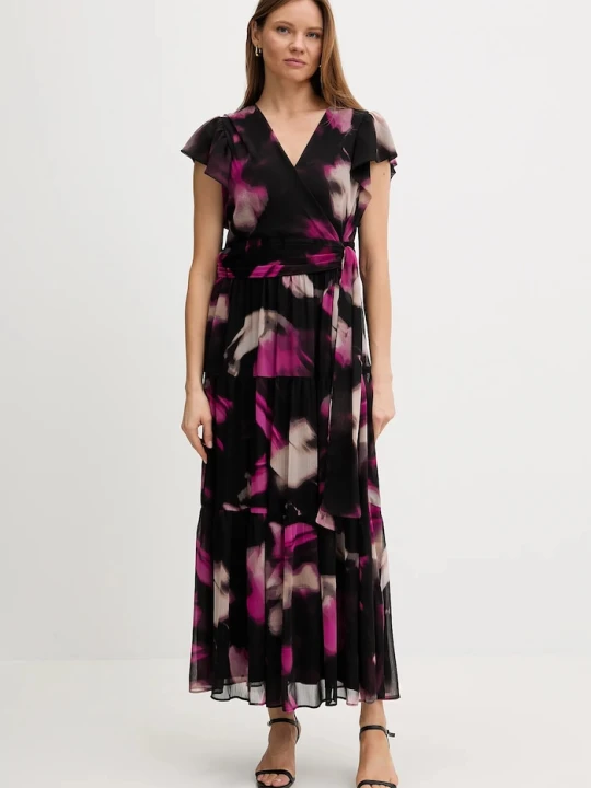 Zdjęcie produktu DKNY sukienka rozkloszowana czarny