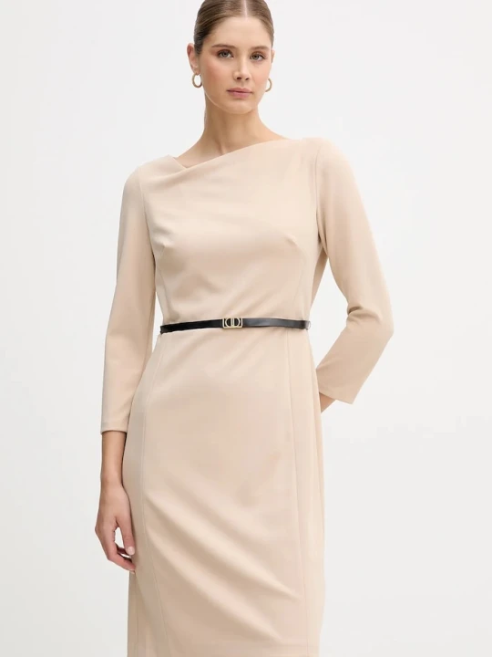 Zdjęcie produktu Dkny sukienka beżowy