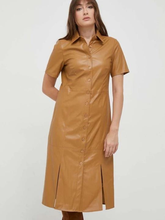 Zdjęcie produktu Dkny sukienka brązowy