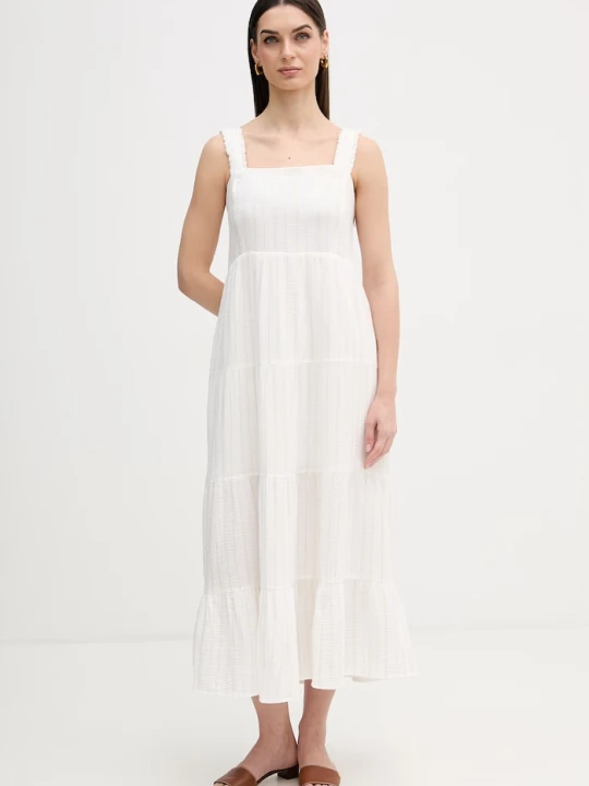 Zdjęcie produktu Dkny sukienka bawełniana biały