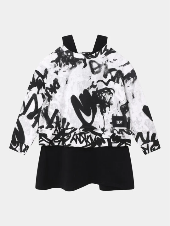 Zdjęcie produktu DKNY Sukienka dzianinowa D32888 D Czarny Regular Fit