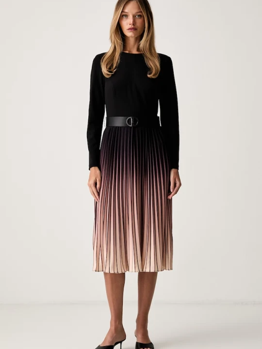 Zdjęcie produktu DKNY sukienka rozkloszowana czarny