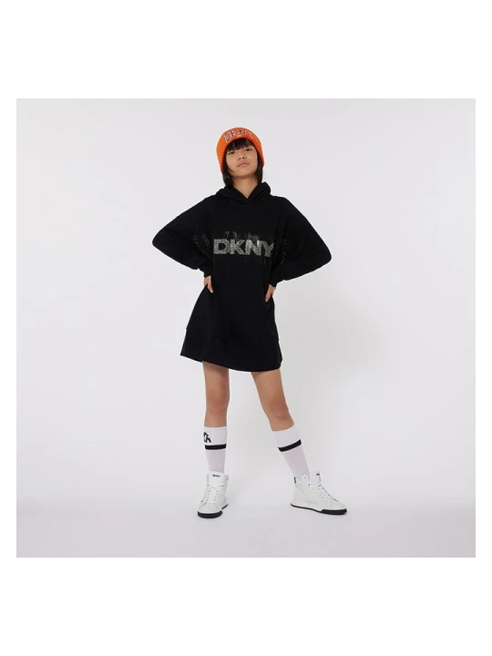 Zdjęcie produktu DKNY Sukienka w kolorze czarnym rozmiar: 140