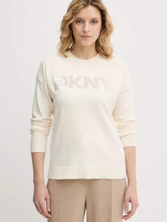 Zdjęcie produktu Dkny sweter beżowy