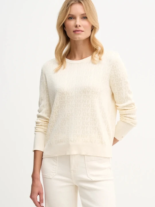 Zdjęcie produktu Dkny sweter beżowy